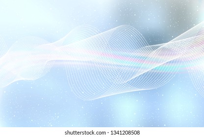 Light BLUE vector colorful abstract texture. An elegant bright illustration with gradient. New style for your business design.
