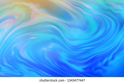 Light BLUE vector colorful abstract texture. Abstract colorful illustration with gradient. Smart design for your work.