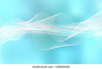 Light BLUE vector colorful abstract texture. Modern abstract illustration with gradient. The best blurred design for your business.