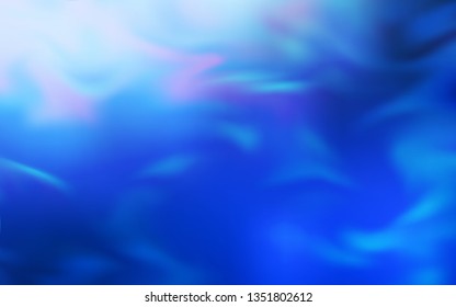 Light BLUE vector colorful abstract texture. Creative illustration in halftone style with gradient. Background for a cell phone.