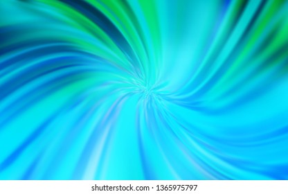 Light BLUE vector colorful abstract background. A completely new colored illustration in blur style. New style for your business design.