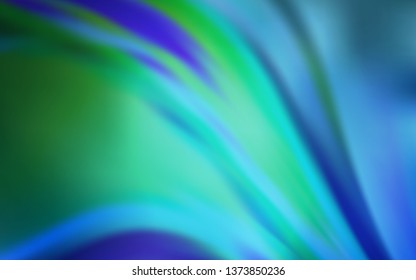 Light BLUE vector colorful abstract texture. A completely new colored illustration in blur style. New way of your design.