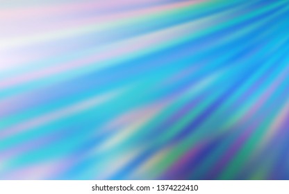 Light BLUE vector colorful abstract background. Colorful abstract illustration with gradient. New style for your business design.