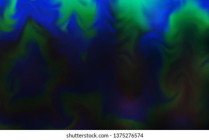 Light BLUE vector colorful abstract background. Colorful abstract illustration with gradient. Smart design for your work.