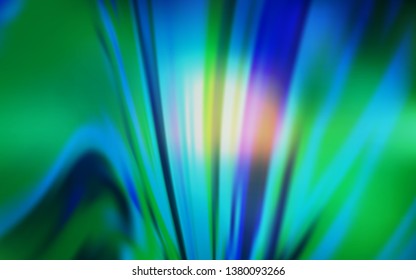Light BLUE vector colorful abstract background. Glitter abstract illustration with gradient design. New style for your business design.