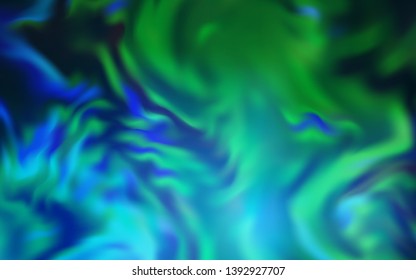 Light BLUE vector colorful abstract background. Creative illustration in halftone style with gradient. Blurred design for your web site.