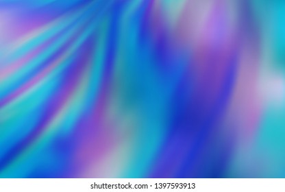 Light BLUE vector colorful abstract texture. Glitter abstract illustration with gradient design. New style for your business design.
