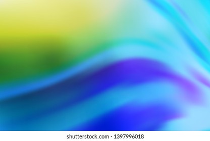 Light BLUE vector colorful abstract texture. Shining colored illustration in smart style. Elegant background for a brand book.