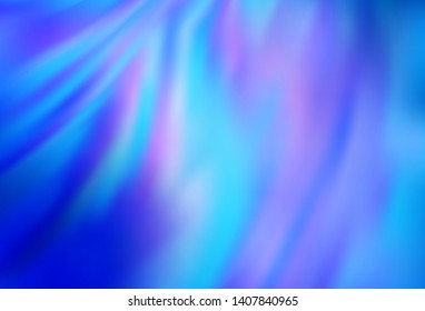 Light BLUE vector colorful abstract texture. New colored illustration in blur style with gradient. The best blurred design for your business.