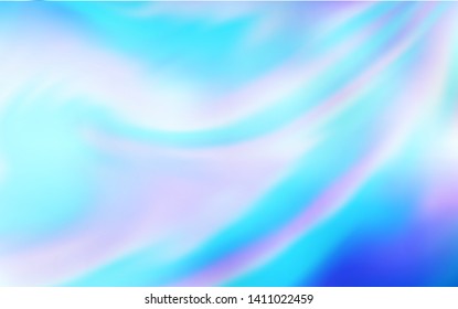 Light BLUE vector colorful abstract background. Glitter abstract illustration with gradient design. Completely new design for your business.