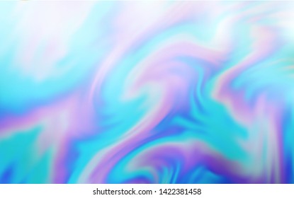 Light BLUE vector colorful abstract background. A completely new colored illustration in blur style. New design for your business.