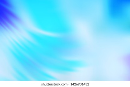 Light BLUE vector colorful abstract background. New colored illustration in blur style with gradient. Elegant background for a brand book.