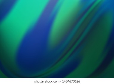Light BLUE vector colorful abstract texture. A completely new colored illustration in blur style. Completely new design for your business.