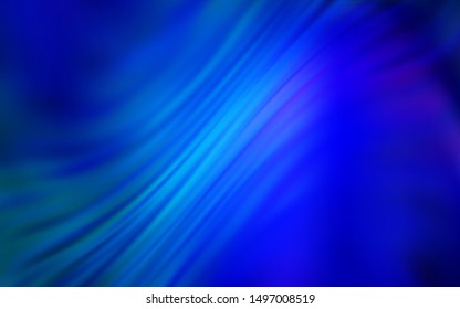 Light BLUE vector colorful abstract background. Glitter abstract illustration with gradient design. New style design for your brand book.