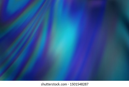 Light BLUE vector colorful abstract texture. Glitter abstract illustration with gradient design. Completely new design for your business.