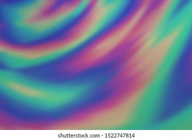 Light BLUE vector colorful abstract background. Glitter abstract illustration with gradient design. New style for your business design.