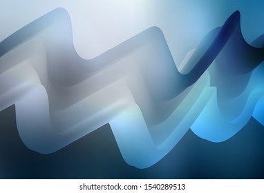 Light BLUE vector colorful abstract background. Modern abstract illustration with gradient. New style for your business design.
