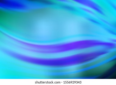 Light BLUE vector colorful abstract background. Glitter abstract illustration with gradient design. New style design for your brand book.