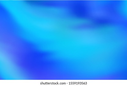 Light BLUE vector colorful abstract background. Creative illustration in halftone style with gradient. Smart design for your work.