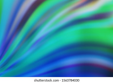 Light BLUE vector colorful abstract background. Creative illustration in halftone style with gradient. New design for your business.