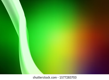 Light BLUE vector colorful abstract texture. A completely new colored illustration in blur style. The best blurred design for your business.