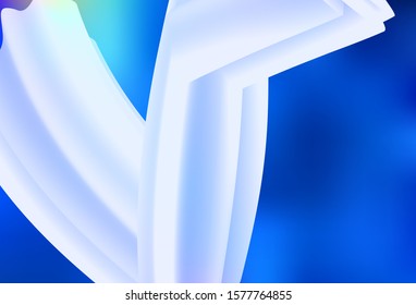 Light BLUE vector colorful abstract texture. Glitter abstract illustration with gradient design. Blurred design for your web site.