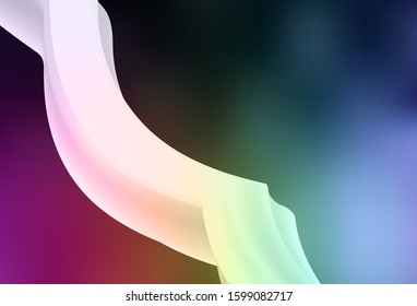 Light BLUE vector colorful abstract texture. Glitter abstract illustration with gradient design. Smart design for your work.