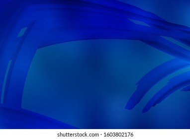 Light BLUE vector colorful abstract background. New colored illustration in blur style with gradient. Background for designs.