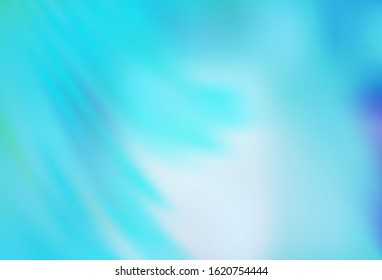 Light BLUE vector colorful abstract texture. New colored illustration in blur style with gradient. Elegant background for a brand book.