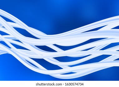 Light BLUE vector colorful abstract background. A completely new colored illustration in blur style. New design for your business.