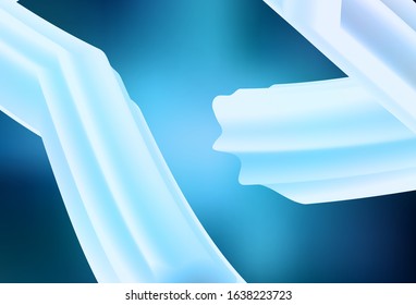 Light BLUE vector colorful abstract background. Colorful abstract illustration with gradient. New design for your business.