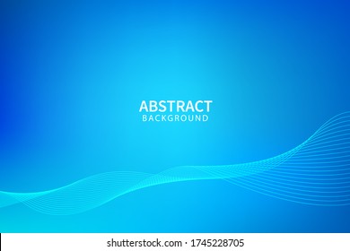 Light Blue vector colorful abstract background. Abstract illustration with gradient blur design. New design for applications