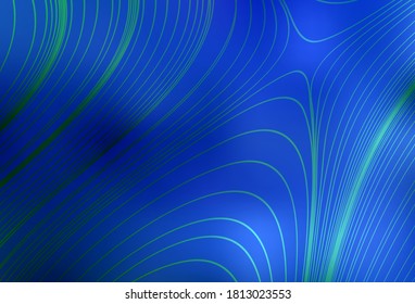 Fondo abstracto colorido del vector claro AZUL. Una elegante ilustración brillante con gradiente. Diseño borroso para su sitio web.