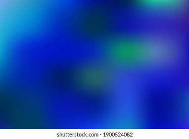 Fondo abstracto colorido del vector claro AZUL. Ilustración colorida en estilo abstracto con gradiente. El mejor diseño borroso para su negocio.