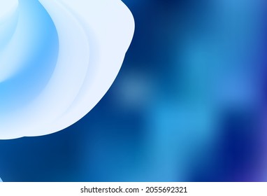 Fondo abstracto colorido del vector claro AZUL. Ilustración colorida en estilo abstracto con gradiente. Fondo para un teléfono móvil.