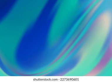 Light BLUE vector colorful abstract texture. Glitter abstract illustration with gradient design. New style design for your brand book.