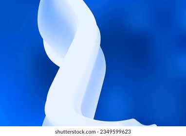 Light BLUE vector colorful abstract background. Modern abstract illustration with gradient. New style design for your brand book.