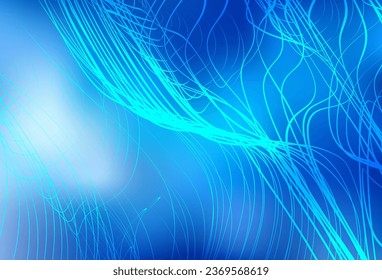 Light BLUE vector colorful abstract texture. A completely new colored illustration in blur style. The best blurred design for your business.