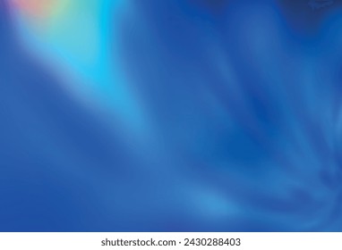 Light BLUE vector colorful abstract background. An elegant bright illustration with gradient. New style design for your brand book.