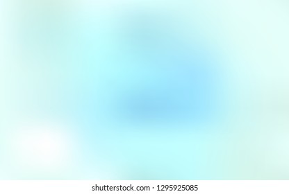 Light BLUE vector colorful blur backdrop. Colorful illustration in abstract style with gradient. New way of your design.
