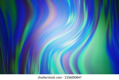 Light BLUE vector colorful blur background. Modern abstract illustration with gradient. New style design for your brand book.