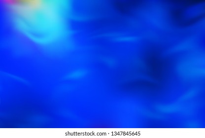 Light BLUE vector colorful blur backdrop. An elegant bright illustration with gradient. New style design for your brand book.