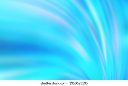 Light BLUE vector colorful blur background. A completely new colored illustration in blur style. New design for your business.