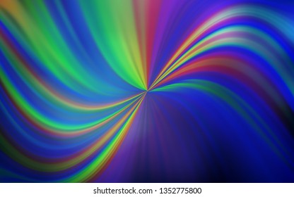 Light BLUE vector colorful blur backdrop. Shining colored illustration in smart style. The best blurred design for your business.