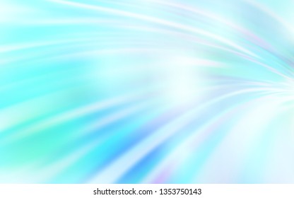 Light BLUE vector colorful blur backdrop. Glitter abstract illustration with gradient design. New style design for your brand book.