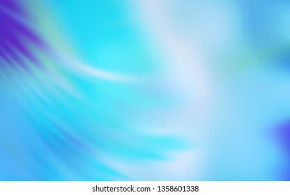 Light BLUE vector colorful blur backdrop. Colorful illustration in abstract style with gradient. New style design for your brand book.