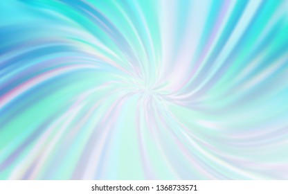 Light BLUE vector colorful blur backdrop. Colorful abstract illustration with gradient. New style for your business design.