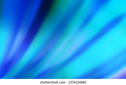 Light BLUE vector colorful blur backdrop. New colored illustration in blur style with gradient. New design for your business.