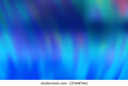 Light BLUE vector colorful blur background. Creative illustration in halftone style with gradient. Smart design for your work.