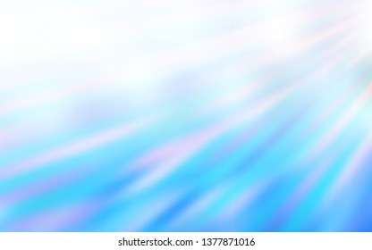 Light BLUE vector colorful blur backdrop. Colorful illustration in abstract style with gradient. Background for a cell phone.